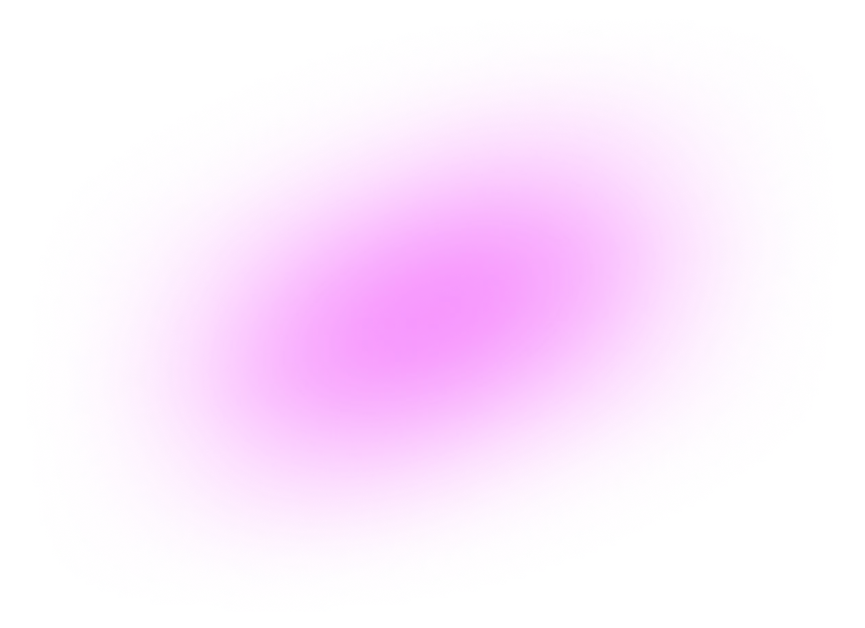 Vibrant purple AI technology glow effect for AI Expert Works